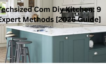 techsized com diy kitchen structured kitchen design workflow with modern layout planning