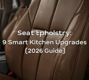 seat upholstery: 9 Smart Kitchen Upgrades [2026 Guide]