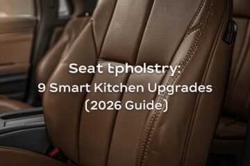 seat upholstery: 9 Smart Kitchen Upgrades [2026 Guide]