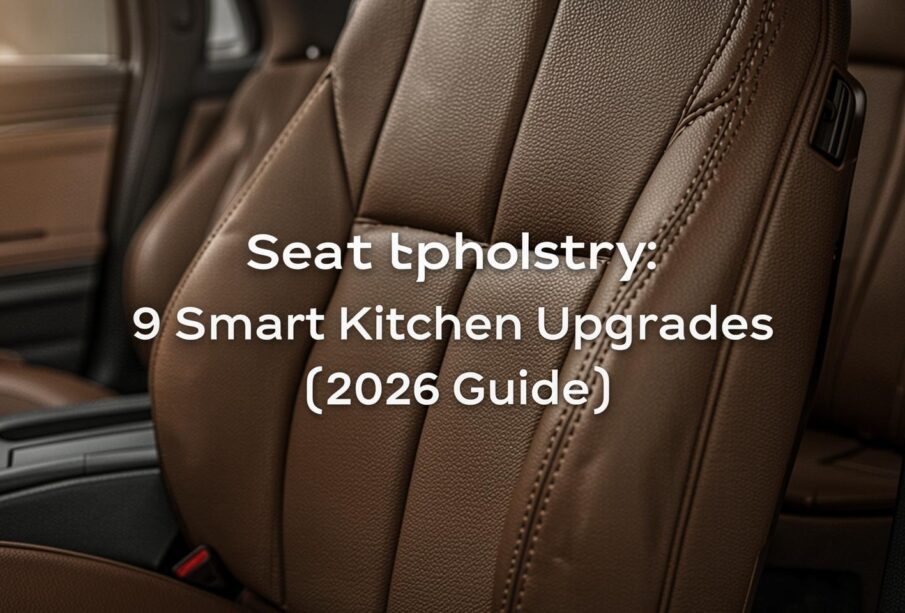 seat upholstery: 9 Smart Kitchen Upgrades [2026 Guide]