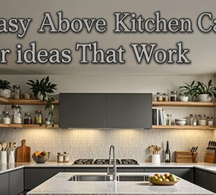 Kitchen Cabinet Decor Ideas