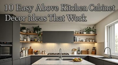 Kitchen Cabinet Decor Ideas