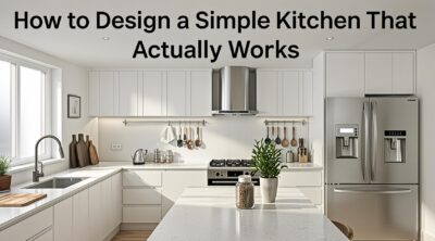 How to Design a Simple Kitchen That Actually Works