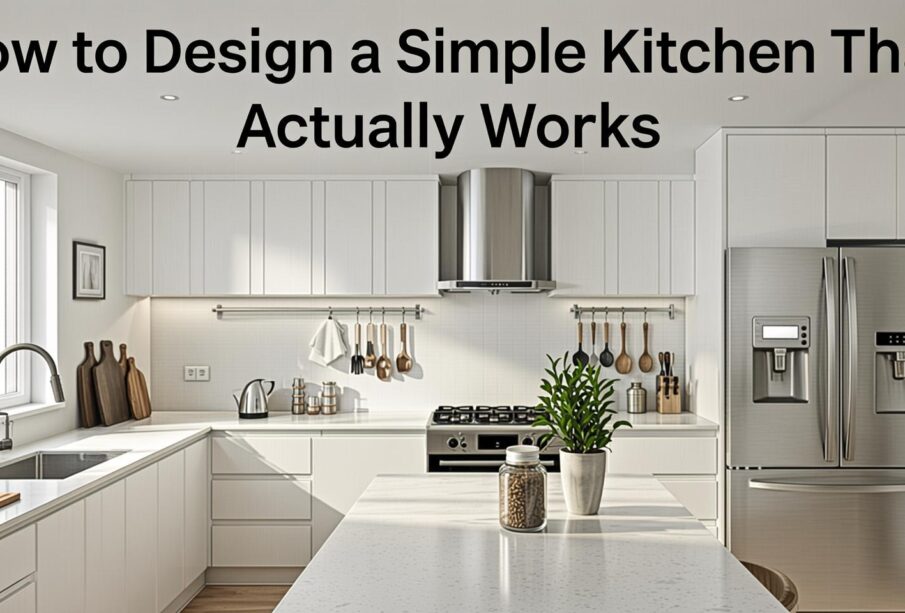 How to Design a Simple Kitchen That Actually Works