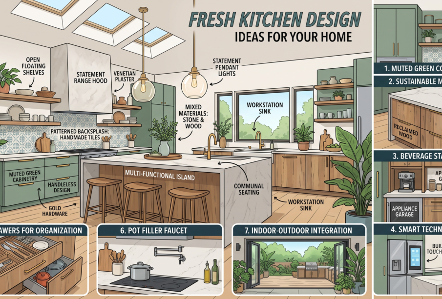 Fresh Kitchen Design Ideas for Your Home