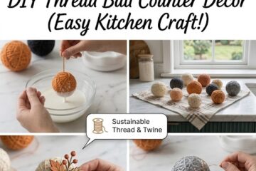DIY Thread Ball Counter Decor