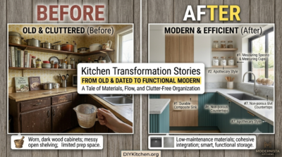 Kitchen Transformation Before and After Stories