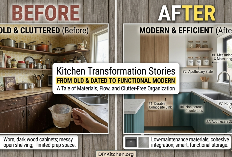 Kitchen Transformation Before and After Stories